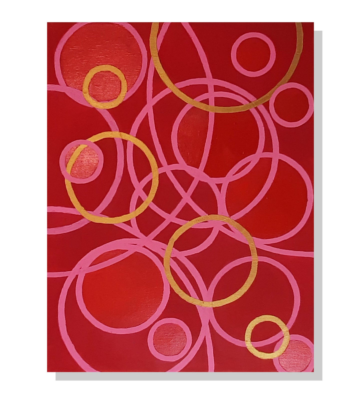 Liebe, Gemälde auf Leinwand 30x40cm