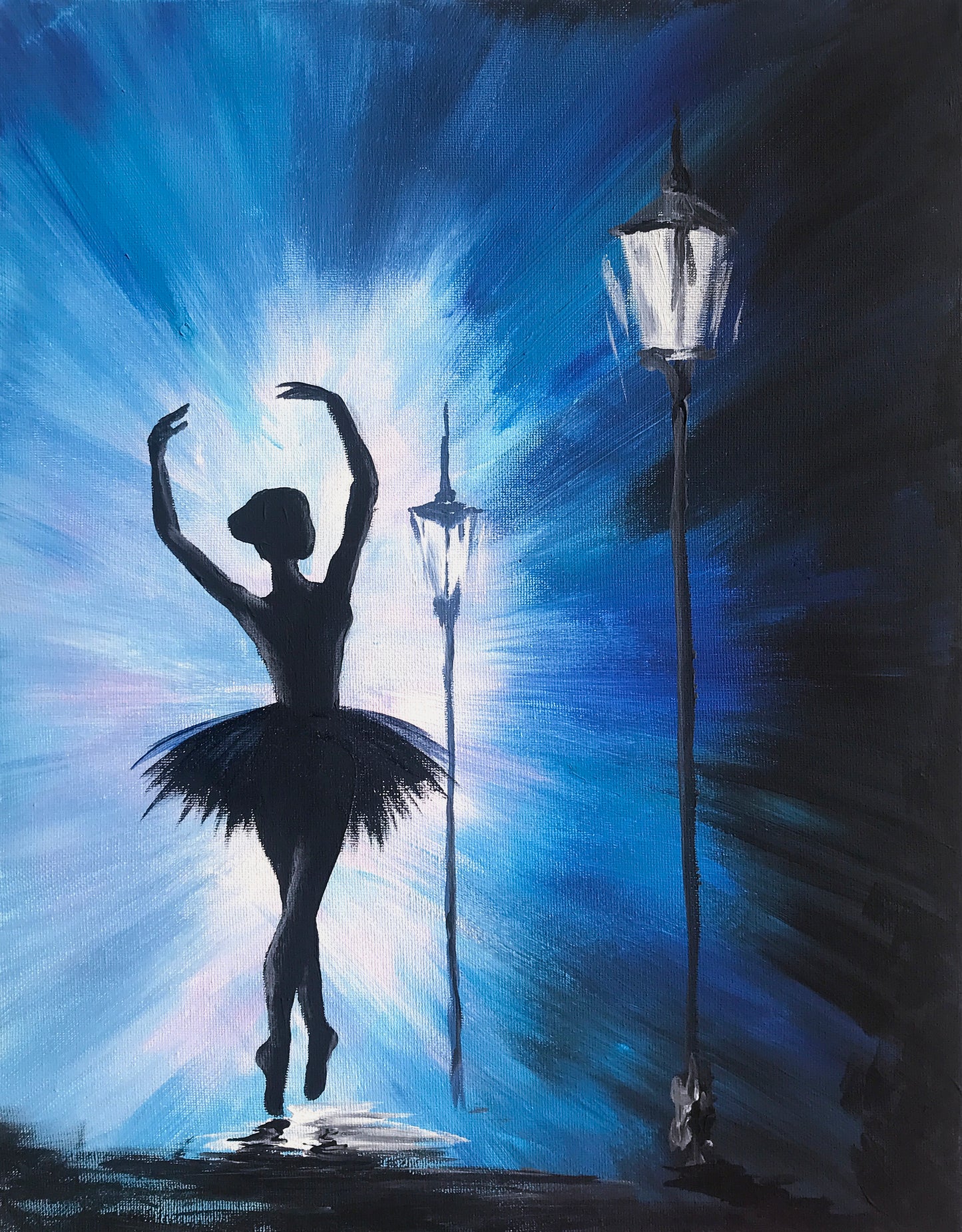 Online Workshop - Debut - Malworkshop Malkurs Acryl