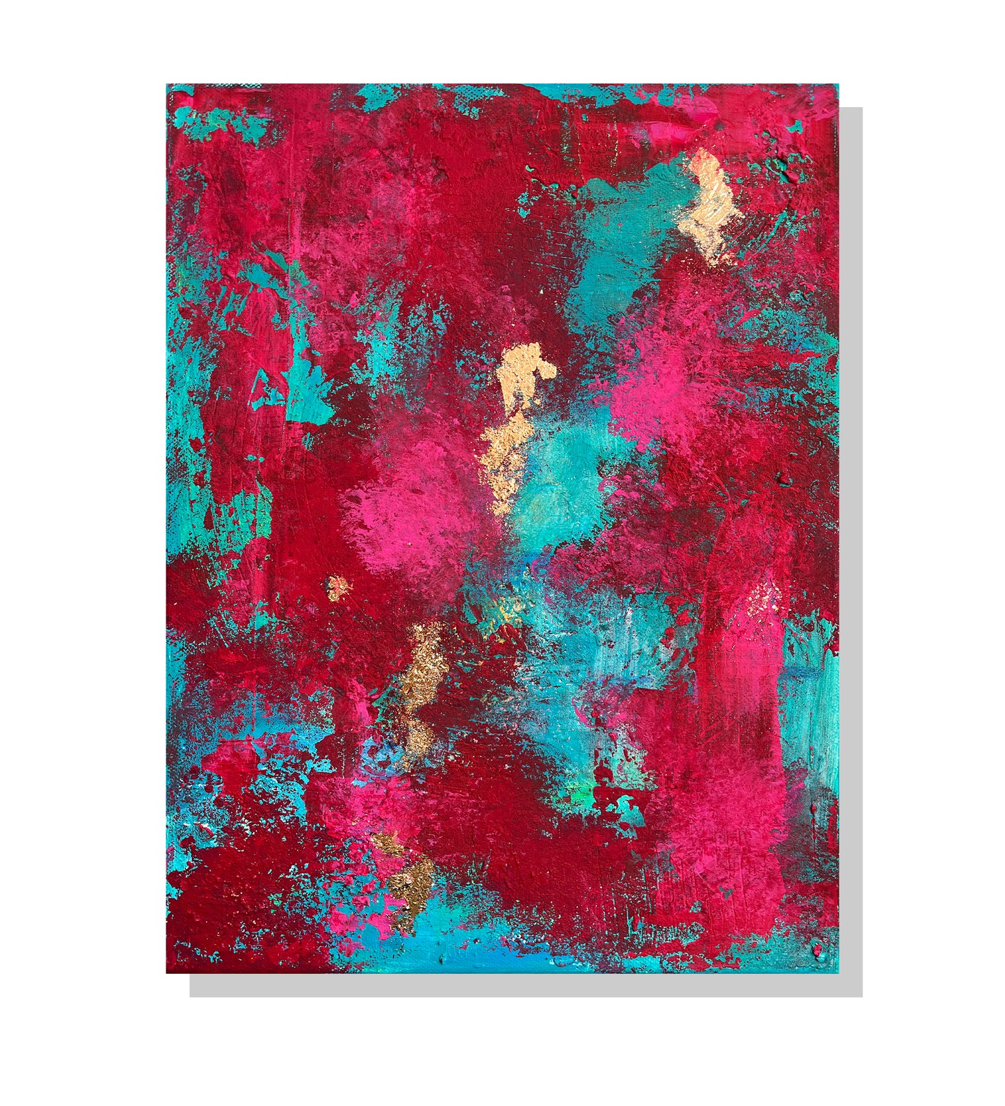 Symphony I Abstraktes Gemälde 30x40cm