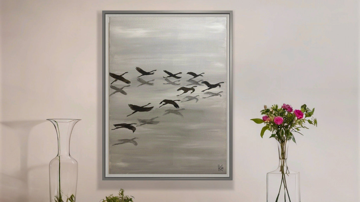 Kraniche – Tanz über den Wolken Online Workshop