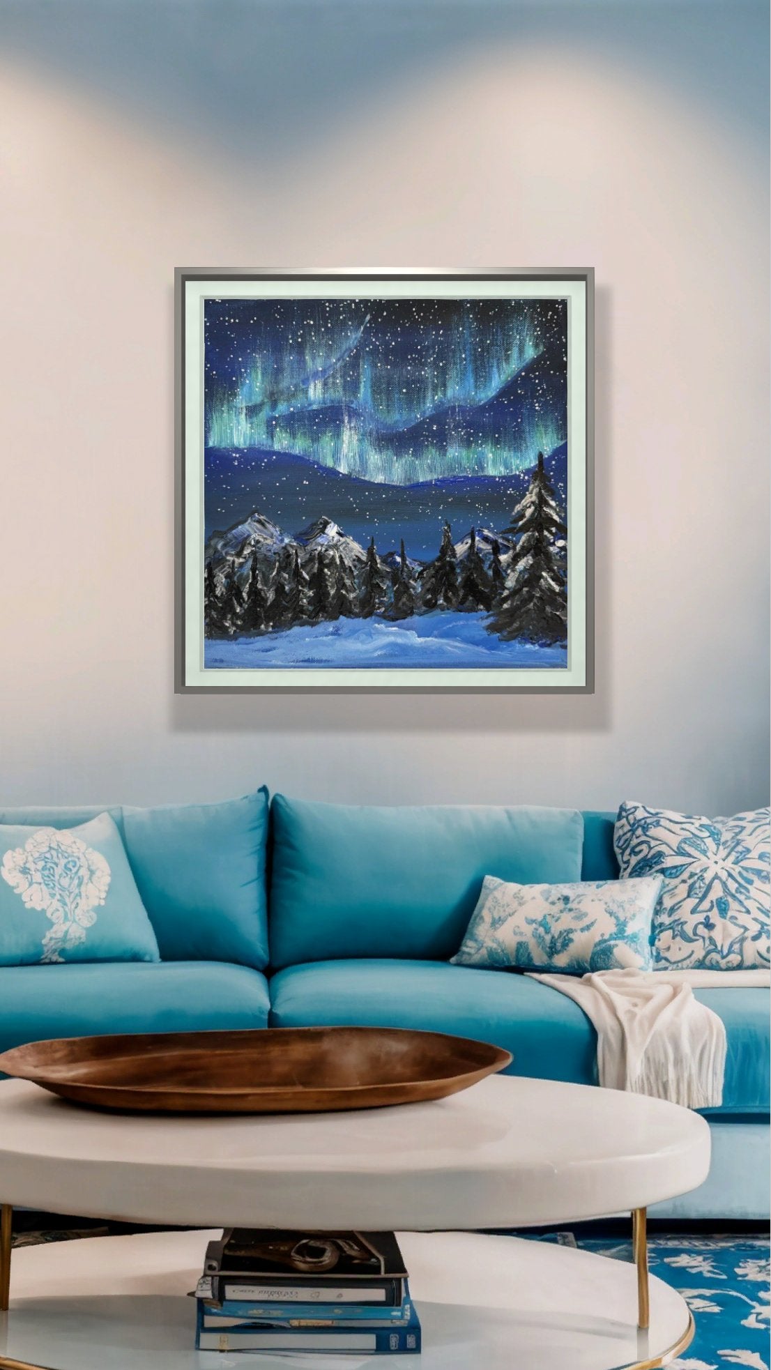 Nordlichter – Acryl Workshop Online