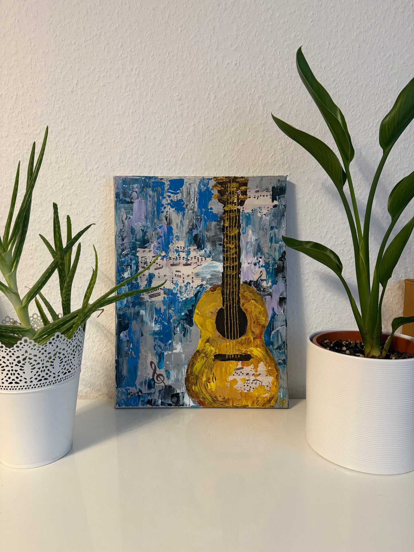 12.04. 14:00-16:00 Guitare Spchteltechnik Collage WEINGUT KÖGLER Eltville